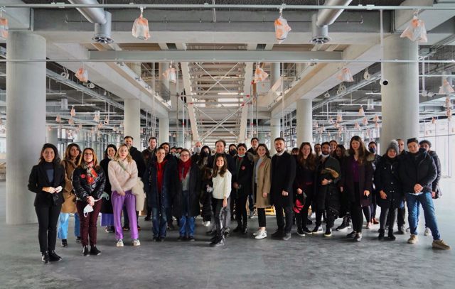 A Visit to the New Building with our Genç Modern Members