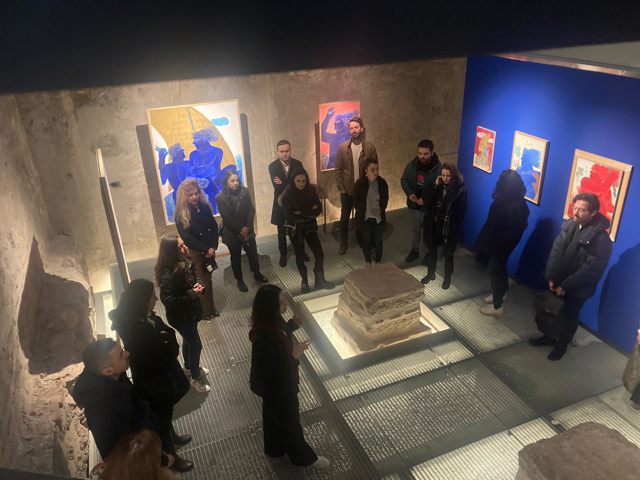 “Alekos Fassianos: Sailing to Byzantium” Exhibition Tour Accompanied by the Curator